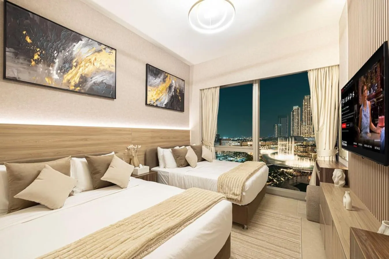 New Burj Khalifa And Fountains View Luxury Apt 迪拜 0*,  阿拉伯联合酋长国
