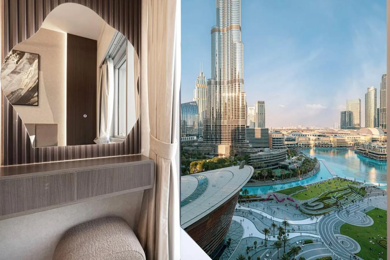 New Burj Khalifa And Fountains View Luxury Apt Dubai
