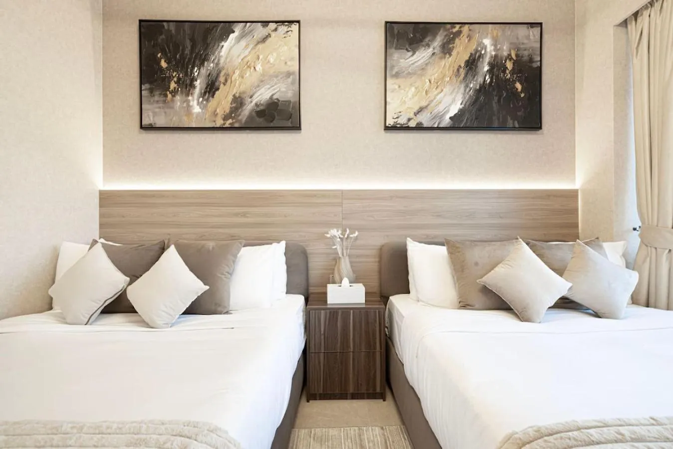 New Burj Khalifa And Fountains View Luxury Apt Dubaj Apartmán
