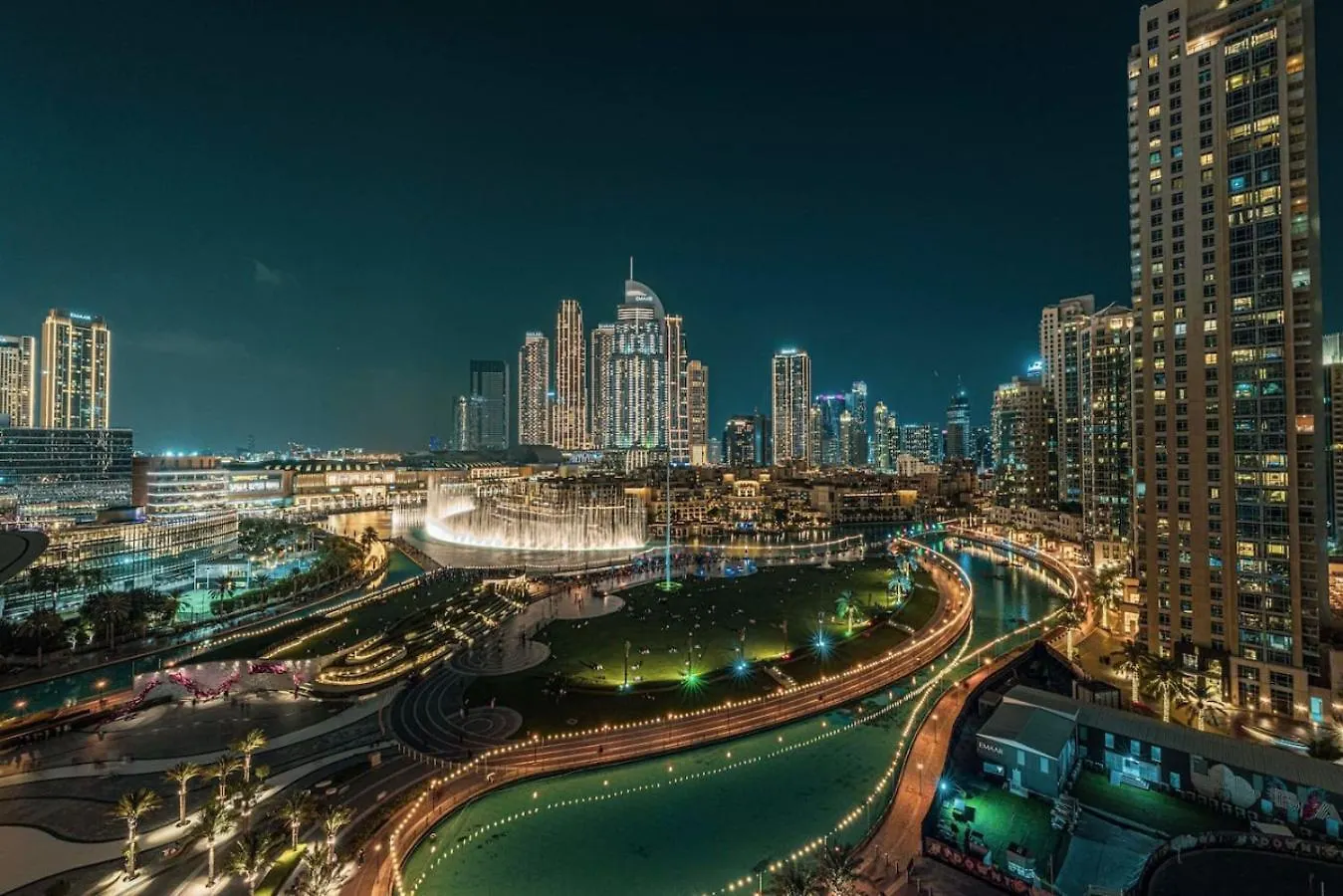 Apartmán New Burj Khalifa And Fountains View Luxury Apt Dubaj